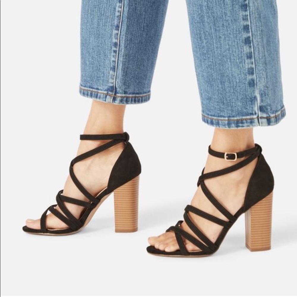 Just Fab Strappy Heels